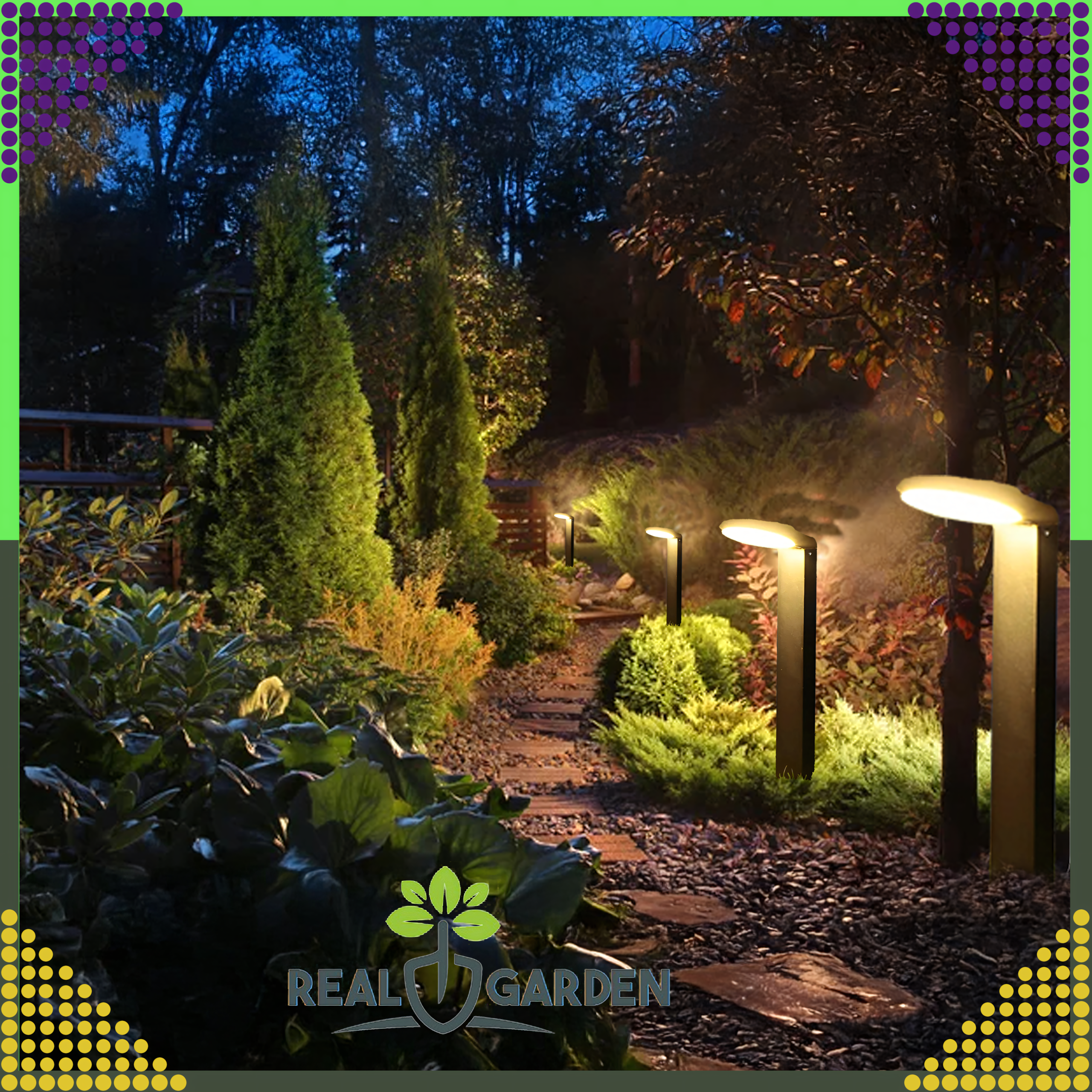 Lampa LED 18W Ogrodowa Nowoczesna 60cm Zewnętrzna Słupek Stojąca Okrągła - obrazek 10