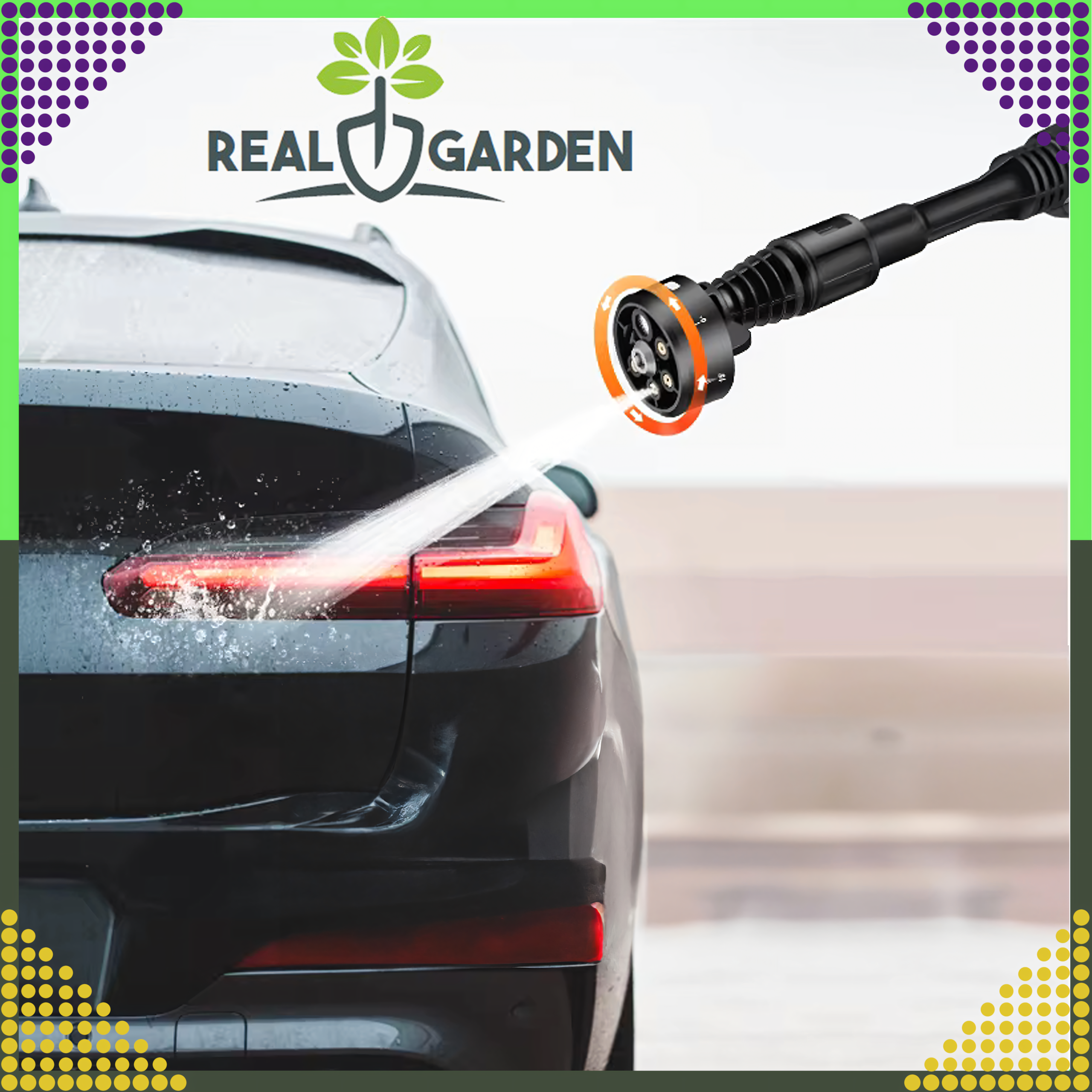 Multi Dysza 6w1 Dysza do Myjki Ciśnieniowe Kąt 0 15 25 40 Dysza Przestawna - obrazek 3