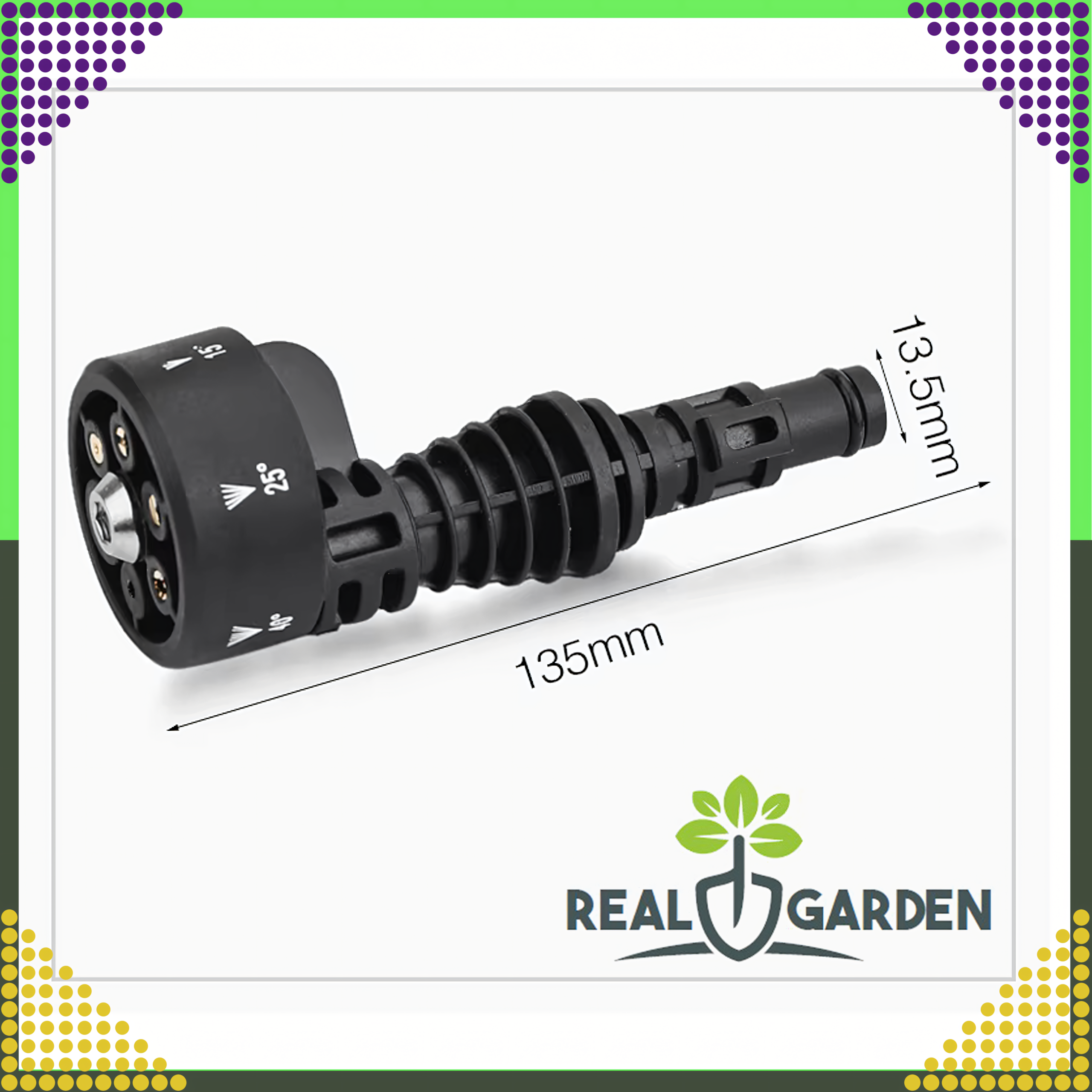 Multi Dysza 6w1 Dysza do Myjki Ciśnieniowe Kąt 0 15 25 40 Dysza Przestawna - obrazek 4