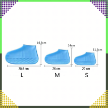 Wodoodporne Ochraniacze Nakładki na Buty na Deszcz Antypoślizgowe Kalosze L