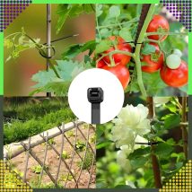 600 x Opaski Zaciskowe Mocne Obejmy Trytytki Trytki Czarne 3,6x150mm 50 SZT