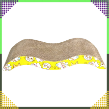 Drapak dla Kota Kartonowy Legowisko Leżak Fala Mata do Drapania Eko Duża