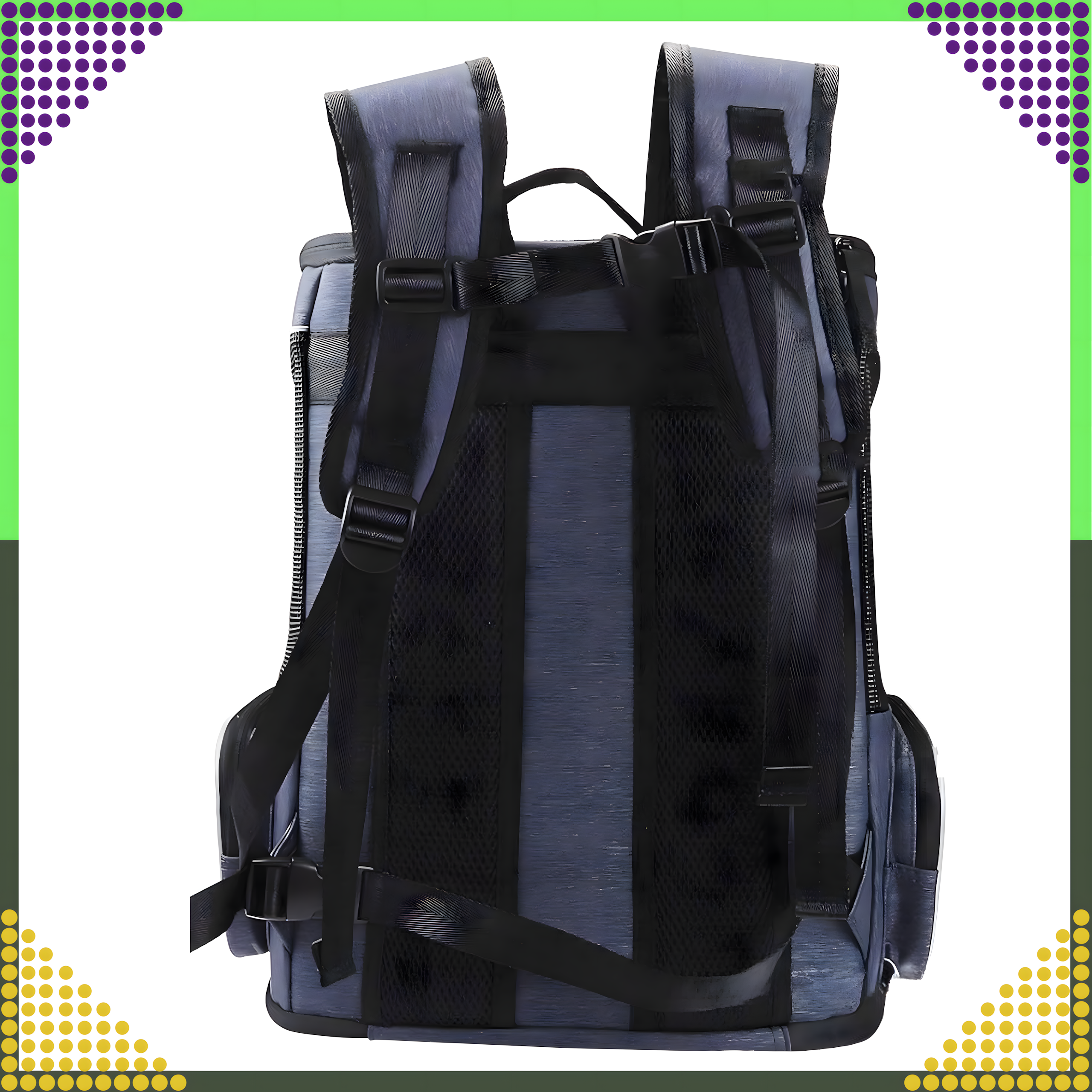 Plecak dla Kota Psa Transporter Wentylowany Torba Kojec dla Zwierząt Duży - obrazek 7