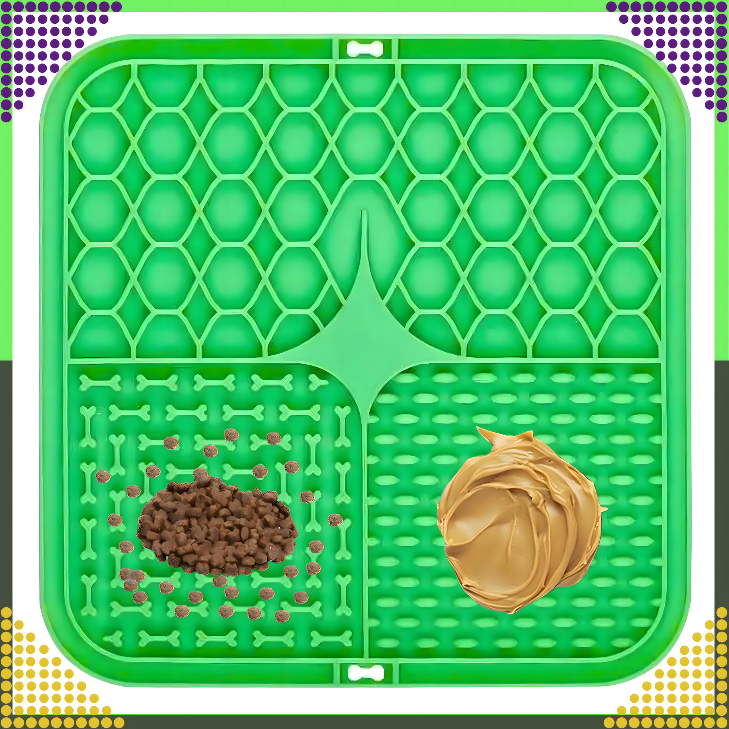 Mata Tacka do Lizania dla Psa Kota Antystresowa Uspokajająca Spowalniająca - obrazek 10