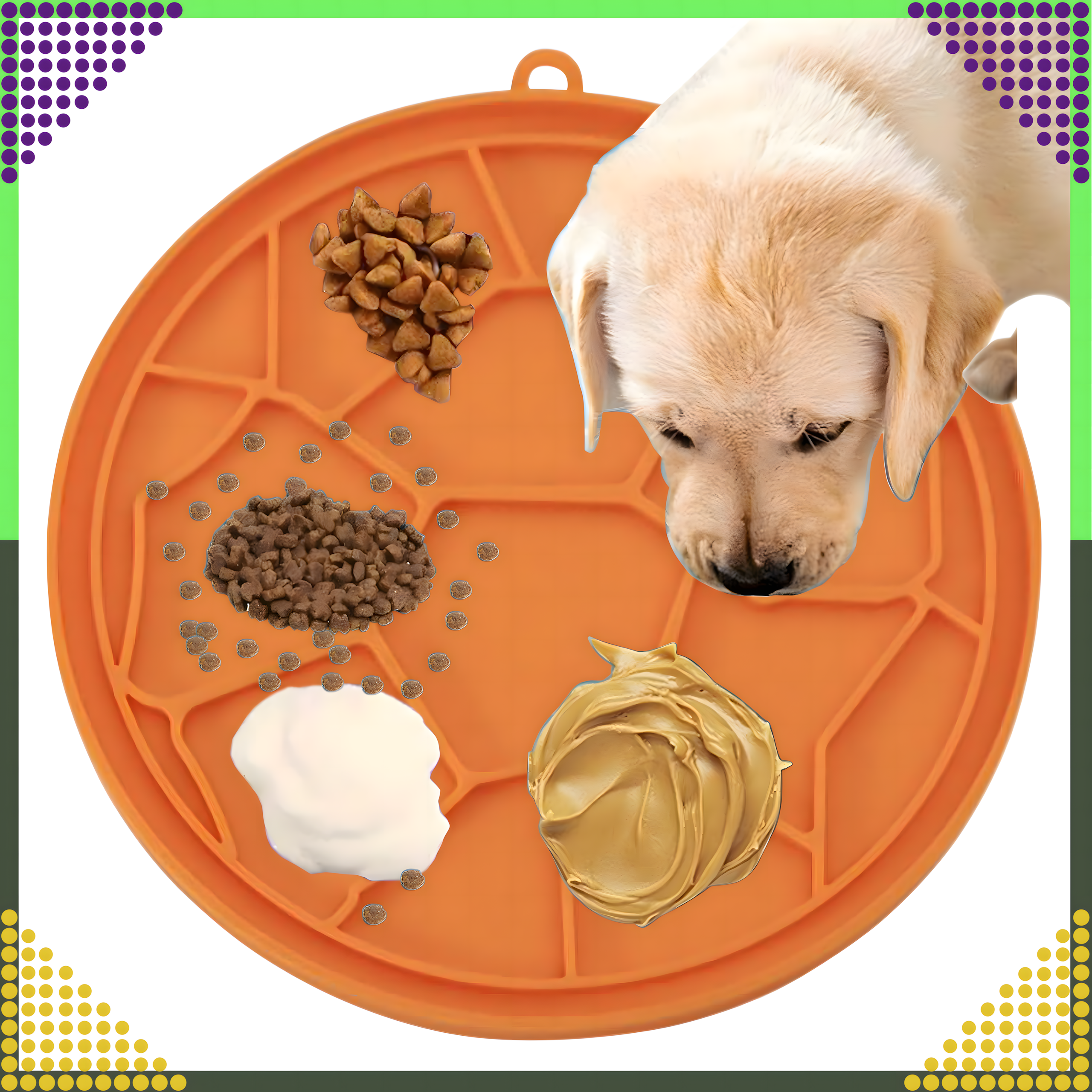 Mata Tacka do Lizania Uspokajająca Spowalniająca dla PSa Kota Antystresowa - obrazek 4