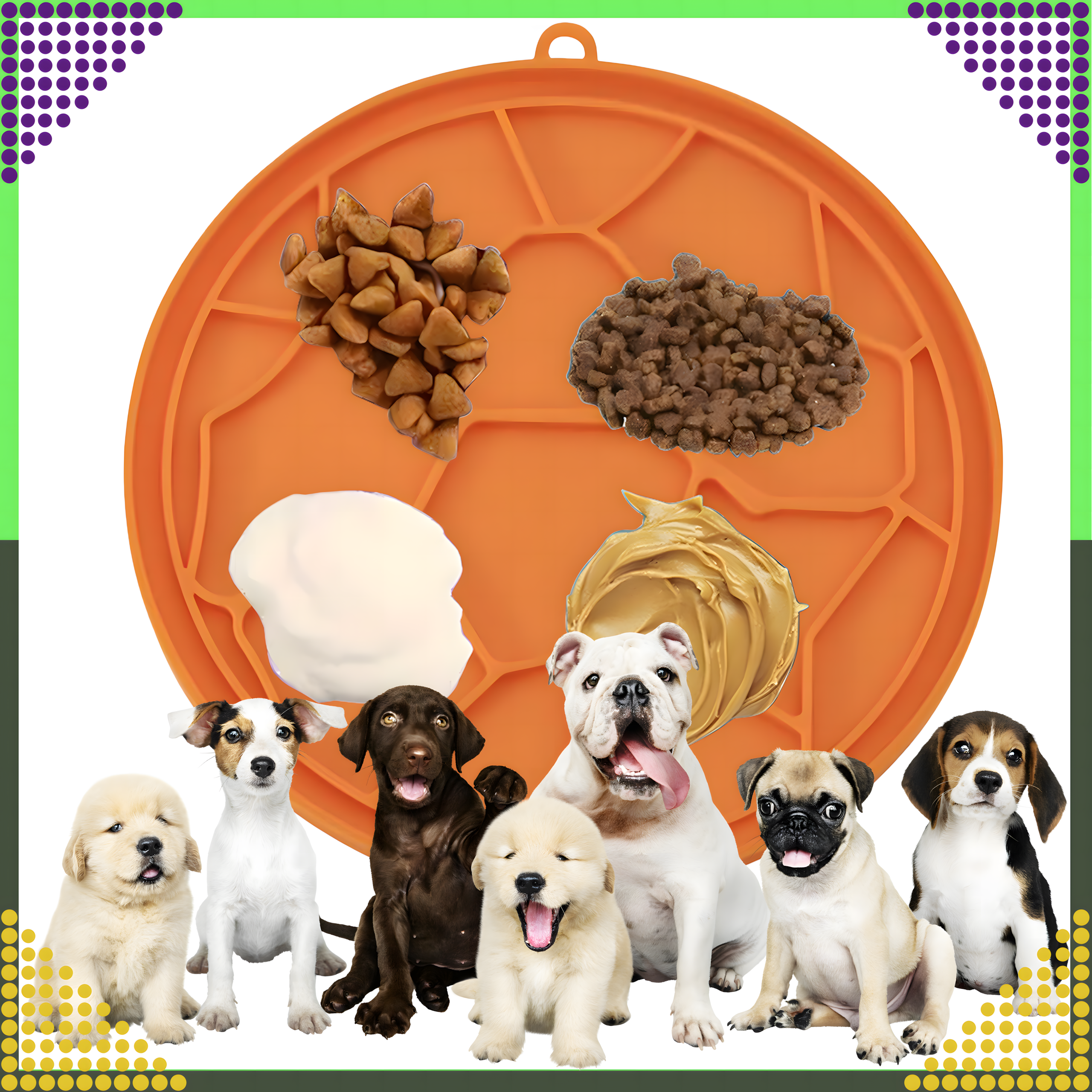 Mata Tacka do Lizania Uspokajająca Spowalniająca dla PSa Kota Antystresowa - obrazek 10