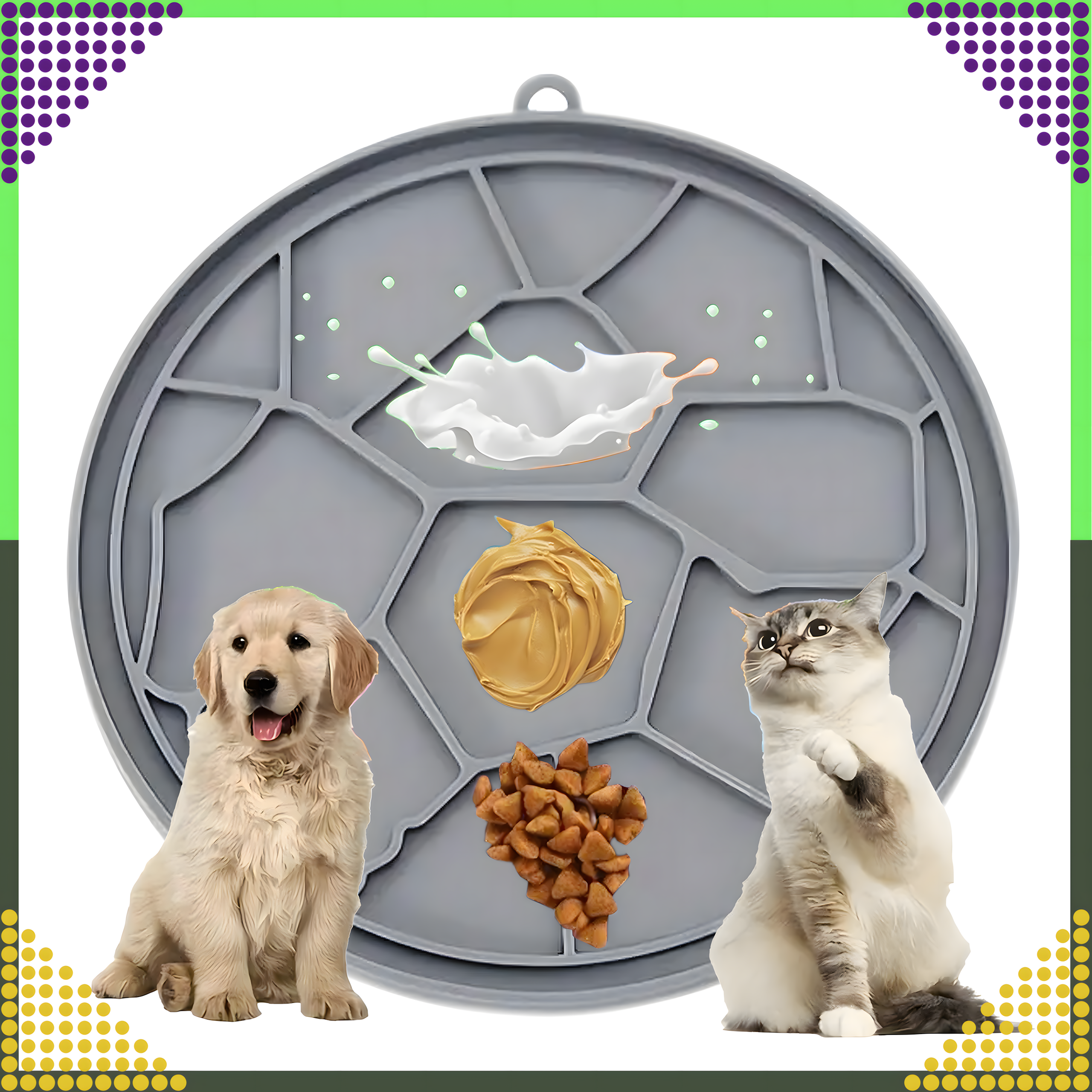 Mata Tacka do Lizania Uspokajająca Spowalniająca dla PSa Kota Antystresowa