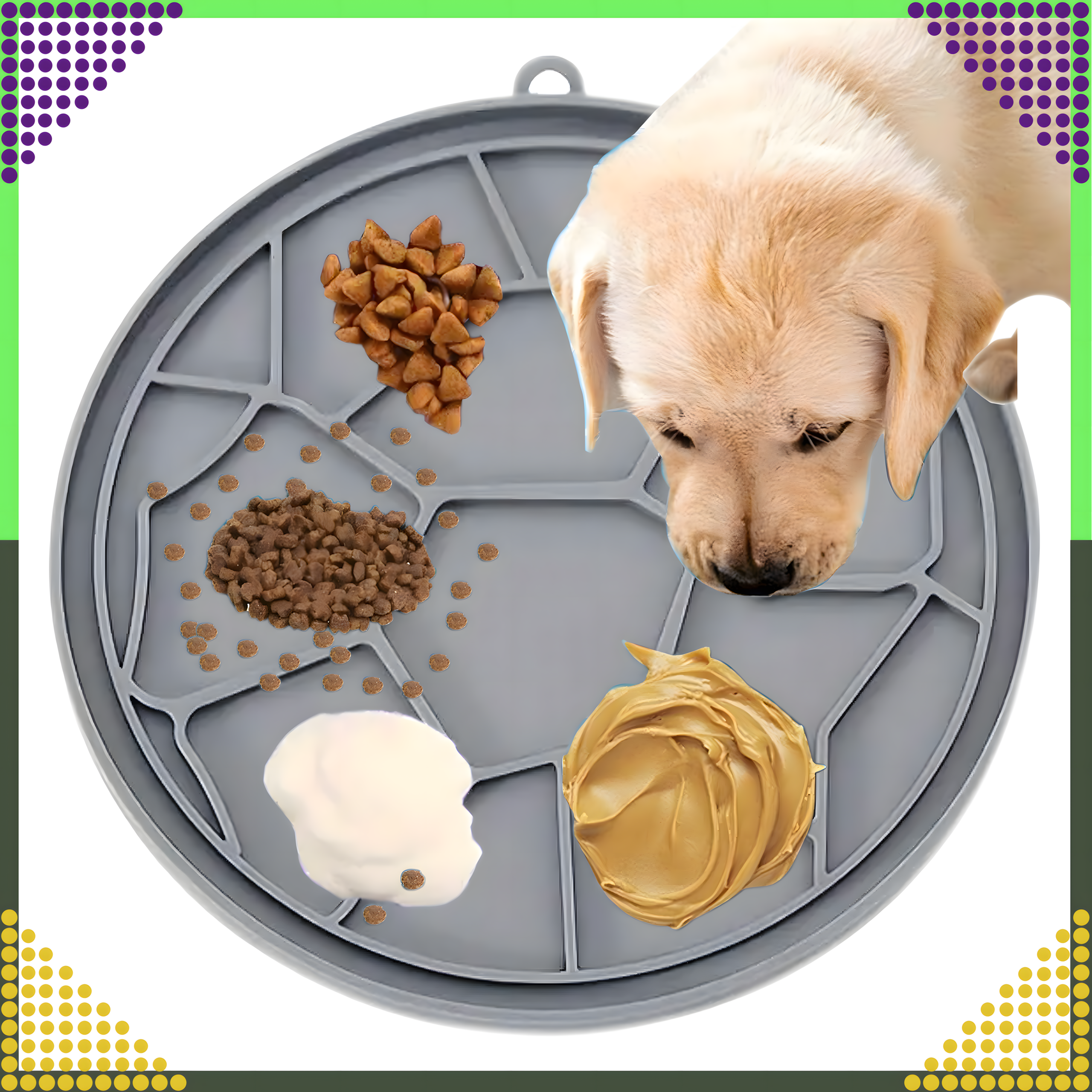 Mata Tacka do Lizania Uspokajająca Spowalniająca dla PSa Kota Antystresowa - obrazek 4