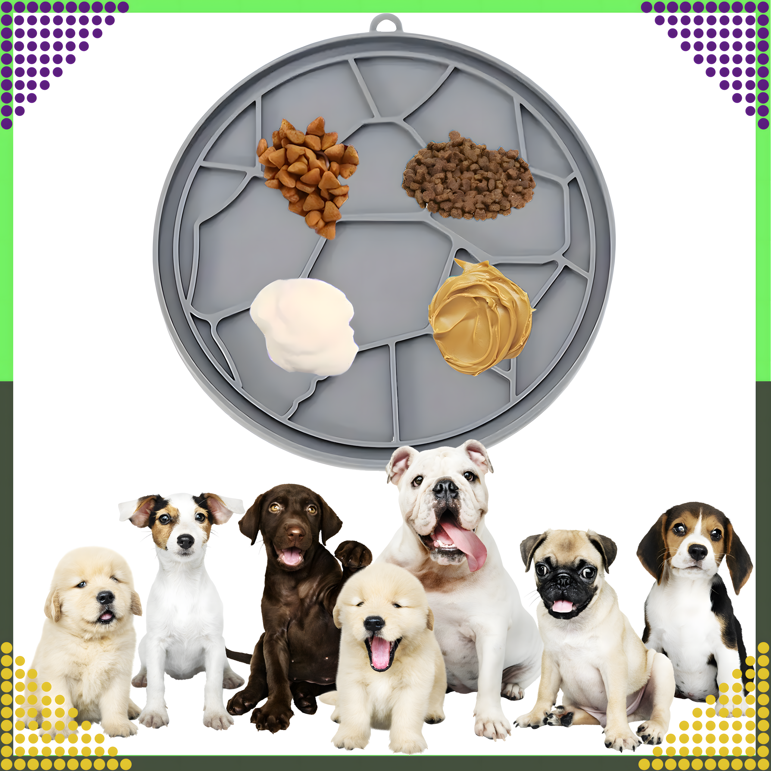 Mata Tacka do Lizania Uspokajająca Spowalniająca dla PSa Kota Antystresowa - obrazek 11