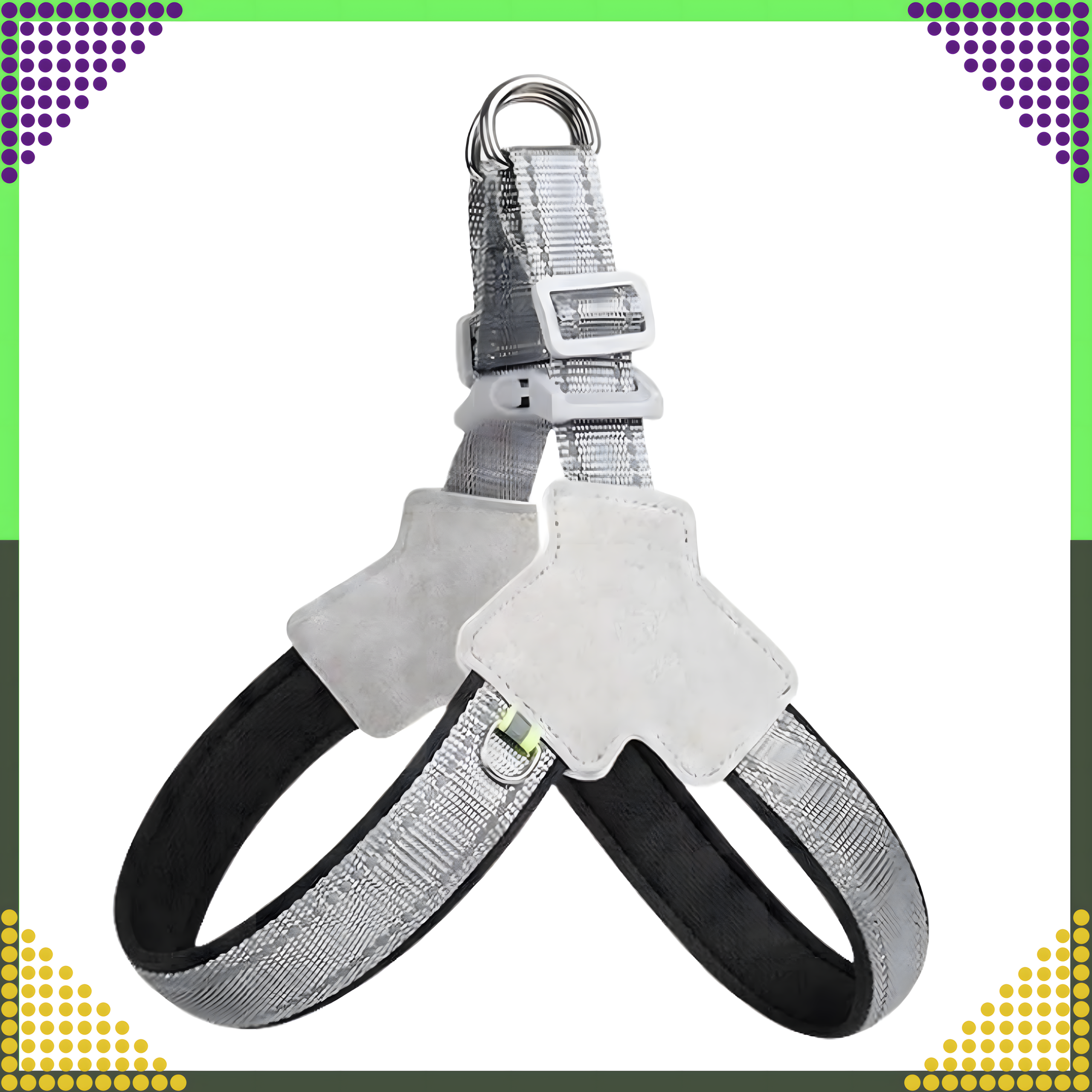 Mocne Szelki Bezuciskowe Smycz dla Małego Psa Kota Wytrzymałem Roz. S