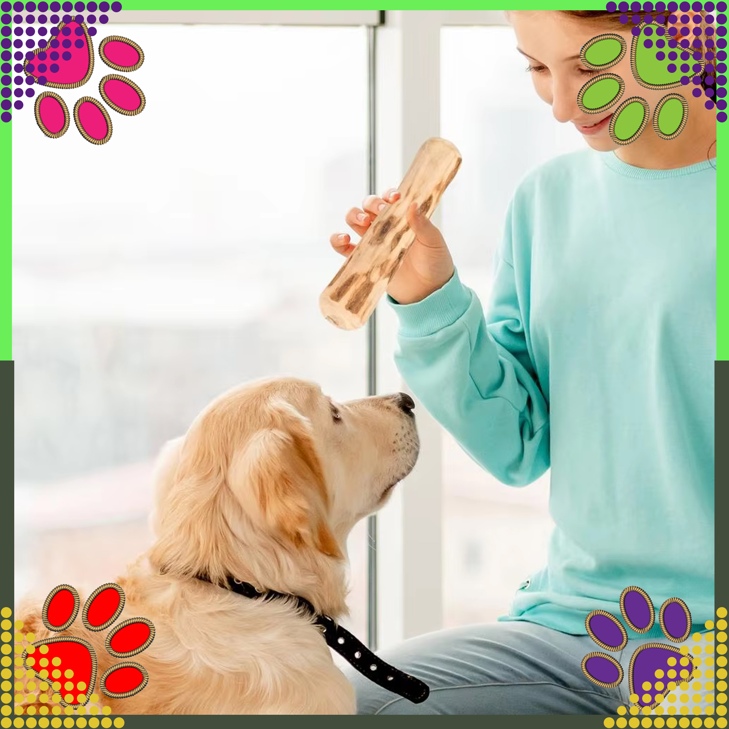 Patyk Gryzak z Drzewa Drewna Naturalny dla Psa Wytrzymały Zabawka 14x1cm - obrazek 4