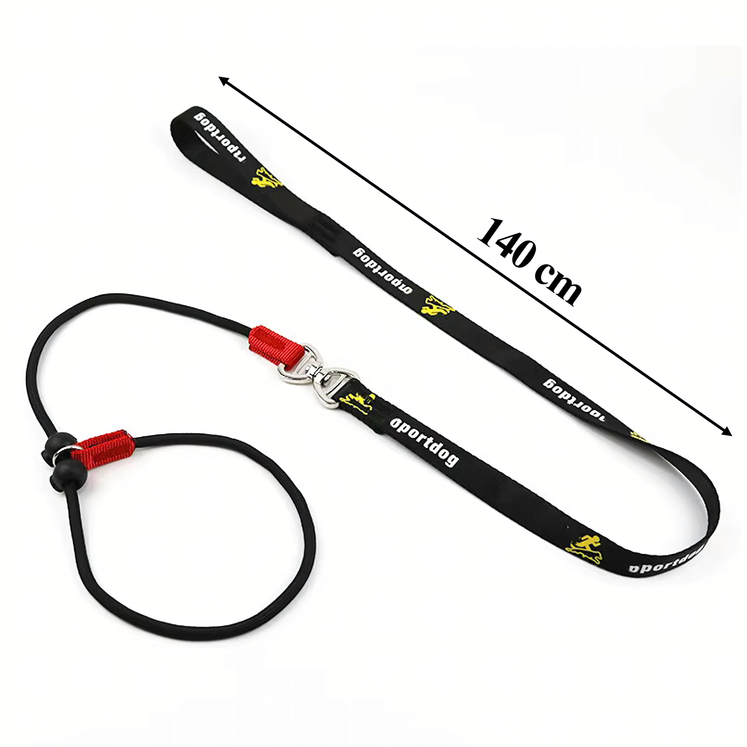 Smycz Nylonowa Trakcyjna 140 cm Linka Treningowa Spacerowa do Nauki Tresury - obrazek 9