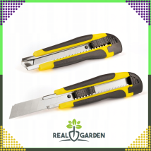 Nożyk Nóż do Tapet Tapicerski z Łamanym Ostrzem Łamana Ostrze 18 cm