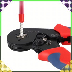 Praska Zaciskarka do Tulejek Konektorów Końcówek Kabli Przewodów 0.25-10mm