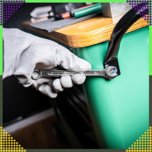 Zestaw Kluczy Płasko-Oczkowych 12 el. Klucze Płaskie Oczkowe Etui 8-24 mm