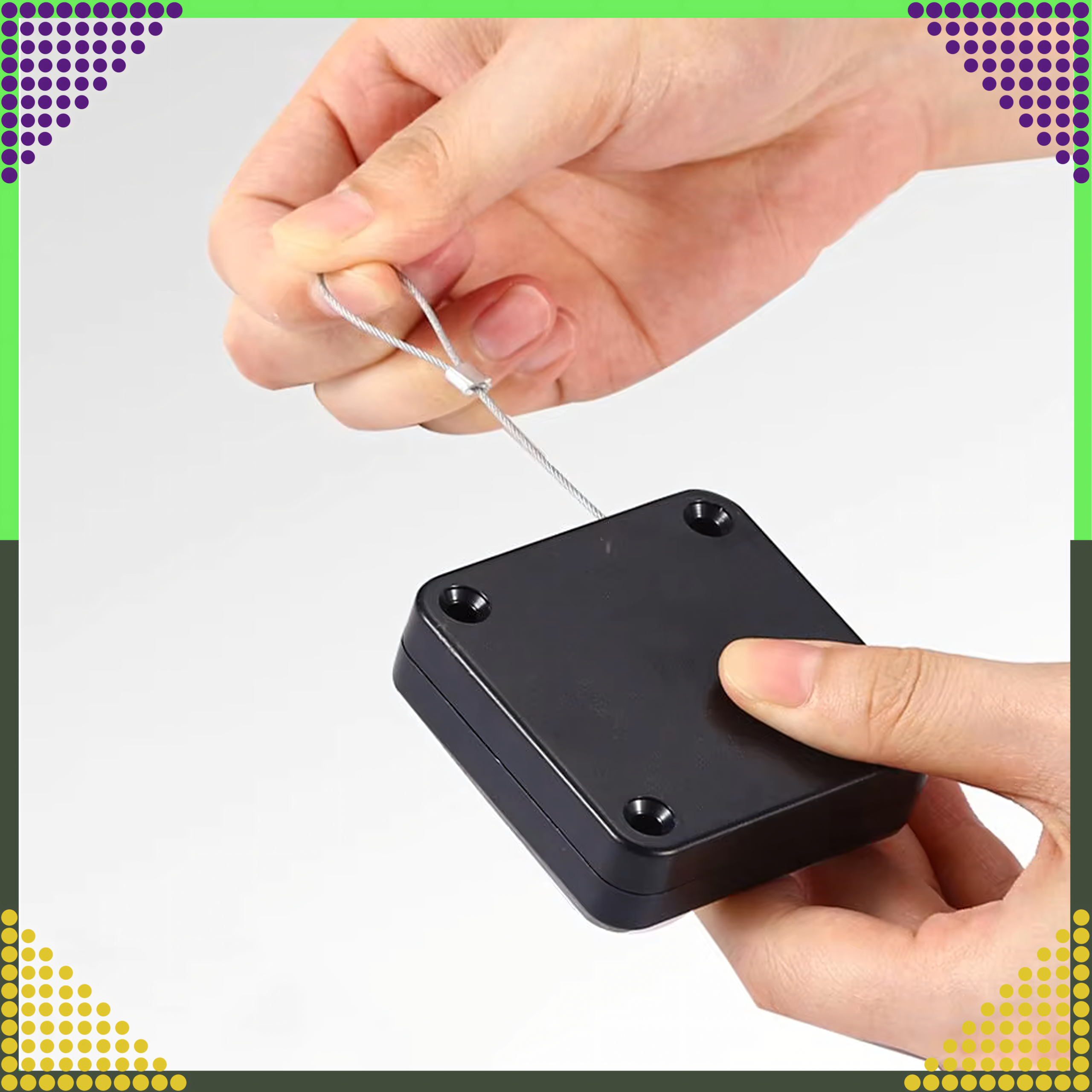 Samozamykacz do Drzwi Samoprzylepny Zwijany Linka Zamykacz Domykacz 500g - obrazek 6