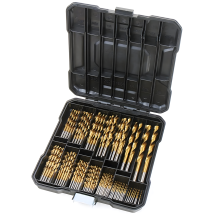 ZESTAW WIERTEŁ DO METALU DREWNA WIERTŁA TYTANOWE UNIWERSALNE 1,5-10mm 99 EL