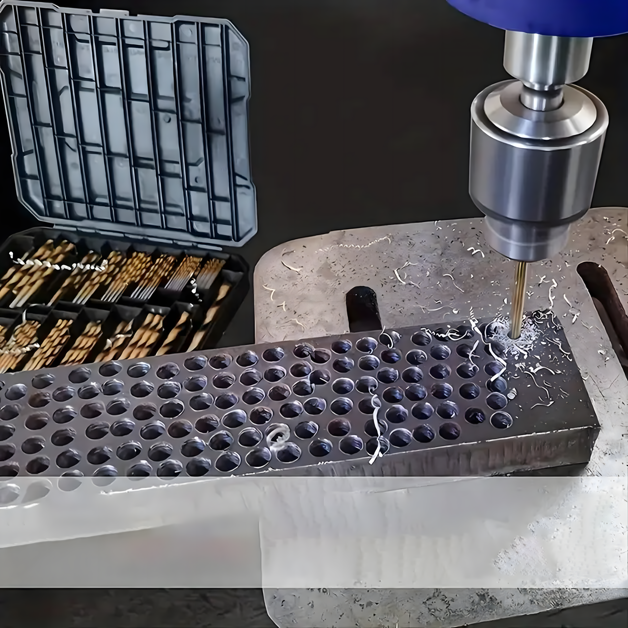 ZESTAW WIERTEŁ DO METALU DREWNA WIERTŁA TYTANOWE UNIWERSALNE 1,5-10mm 99 EL - obrazek 5