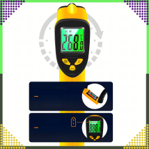 Pirometr Termometr Laserowy Bezdotykowy na Podczerwień Emisyjność -50+550°C