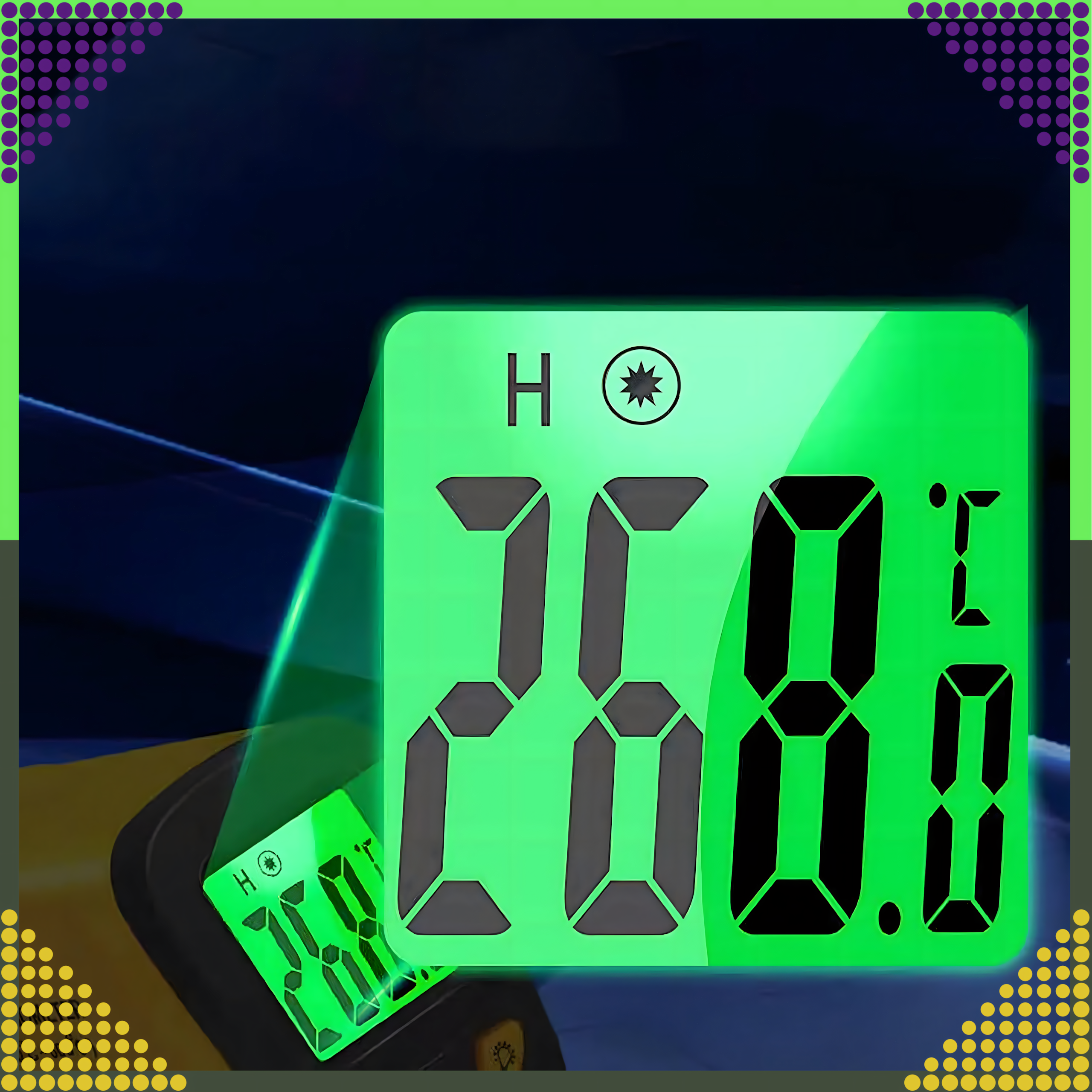 Pirometr Termometr Laserowy Bezdotykowy na Podczerwień Emisyjność -50+550°C - obrazek 10