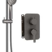 Zestaw prysznicowy podtynkowy z BOXem mieszaczowym