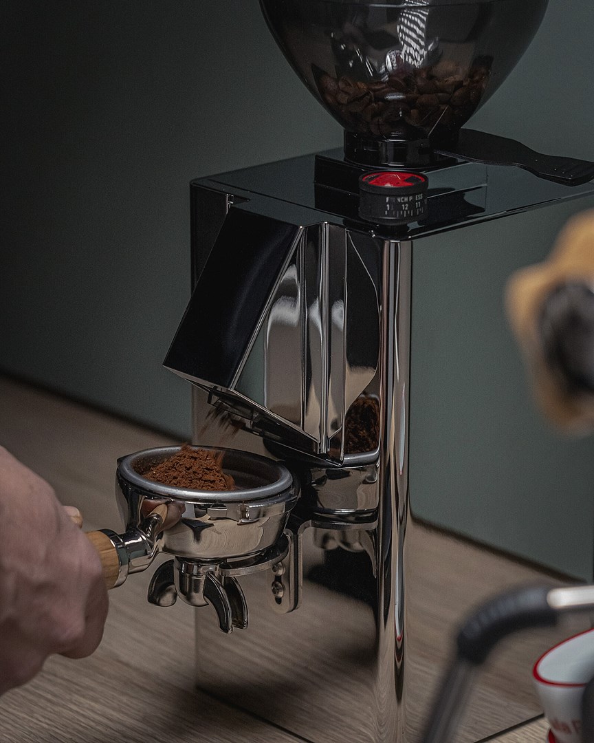 Młynek do kawy La Pavoni Nuovo Kube Młyn cromo - obrazek 7