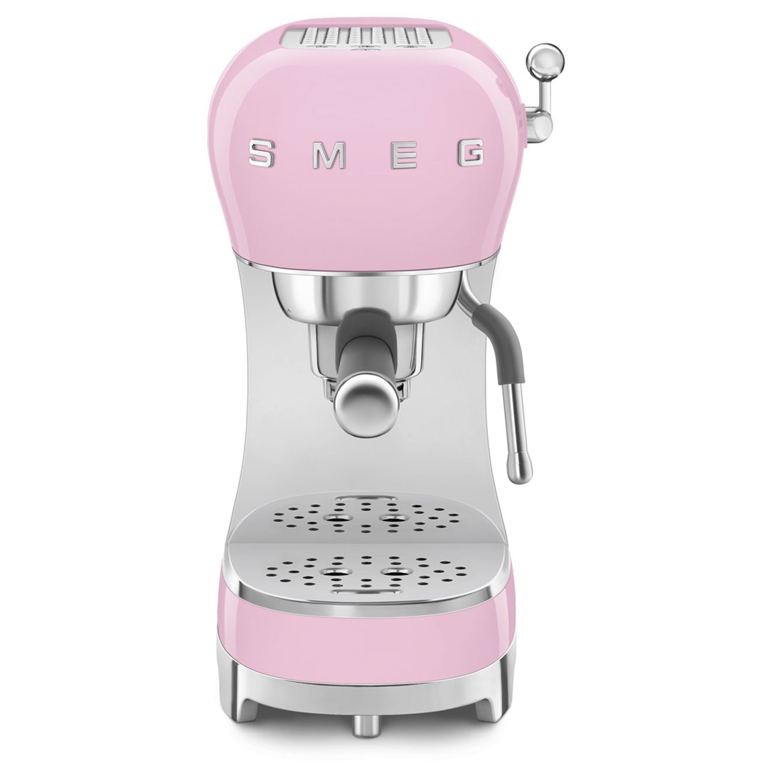 Smeg ECF02PKEU Ekspres do kawy/kawy z siedmioma nośnikami Rose