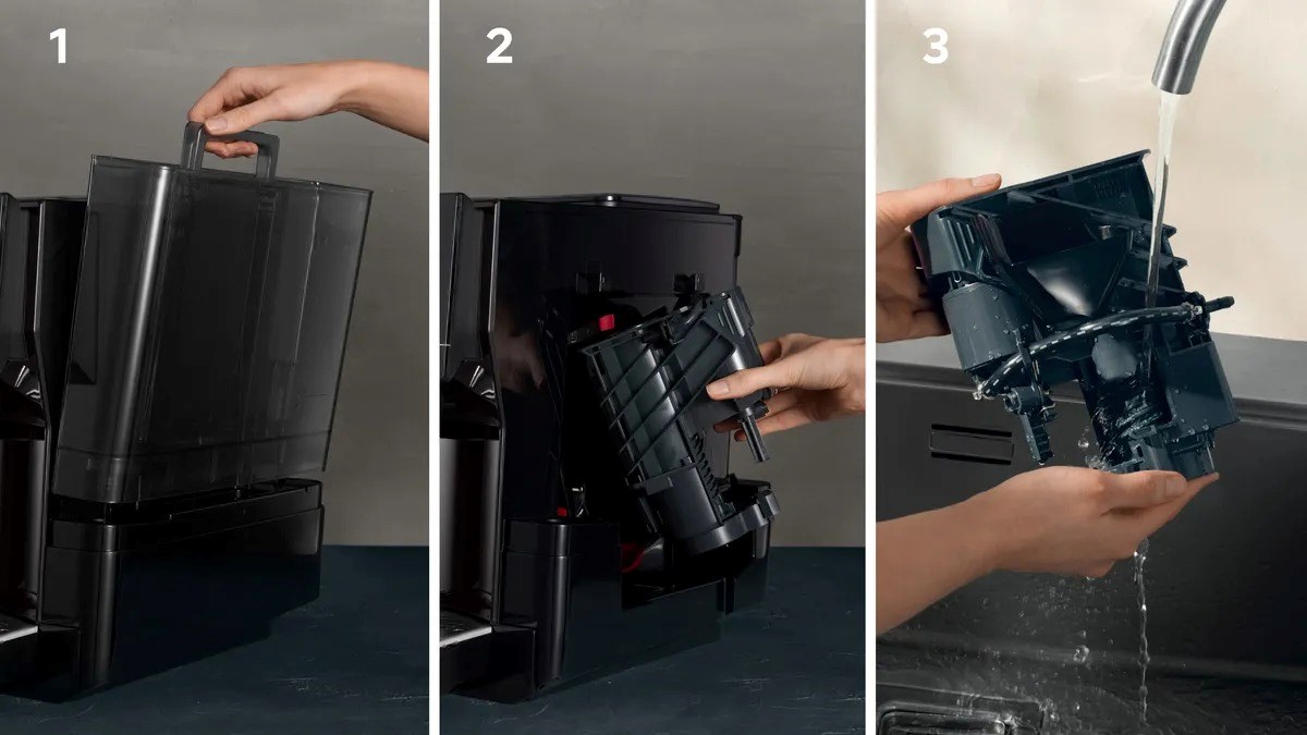 Ekspres ciśnieniowy Siemens TP713RO9 EQ700 (czarny; 19 barów) - obrazek 8