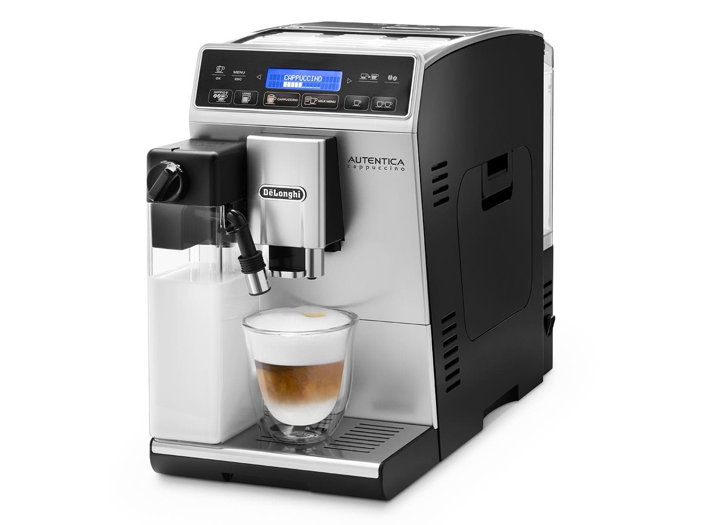 Ekspres DeLonghi Autentica ETAM 29.660 SB (1450W; kolor srebrny) (WYPRZEDAŻ) - obrazek 3