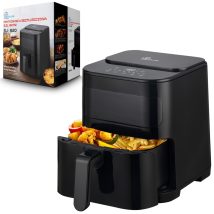 Extralink HOME AIR FRYER 5.2L EU SJ-520 frytkownica Pojedyńczy 5,2 l Frytkownica na gorące powietrze Czarny