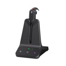 Yealink WH63 E2 UC Zestaw słuchawkowy Bezprzewodowy Nauszny Połączenia/muzyka Czarny