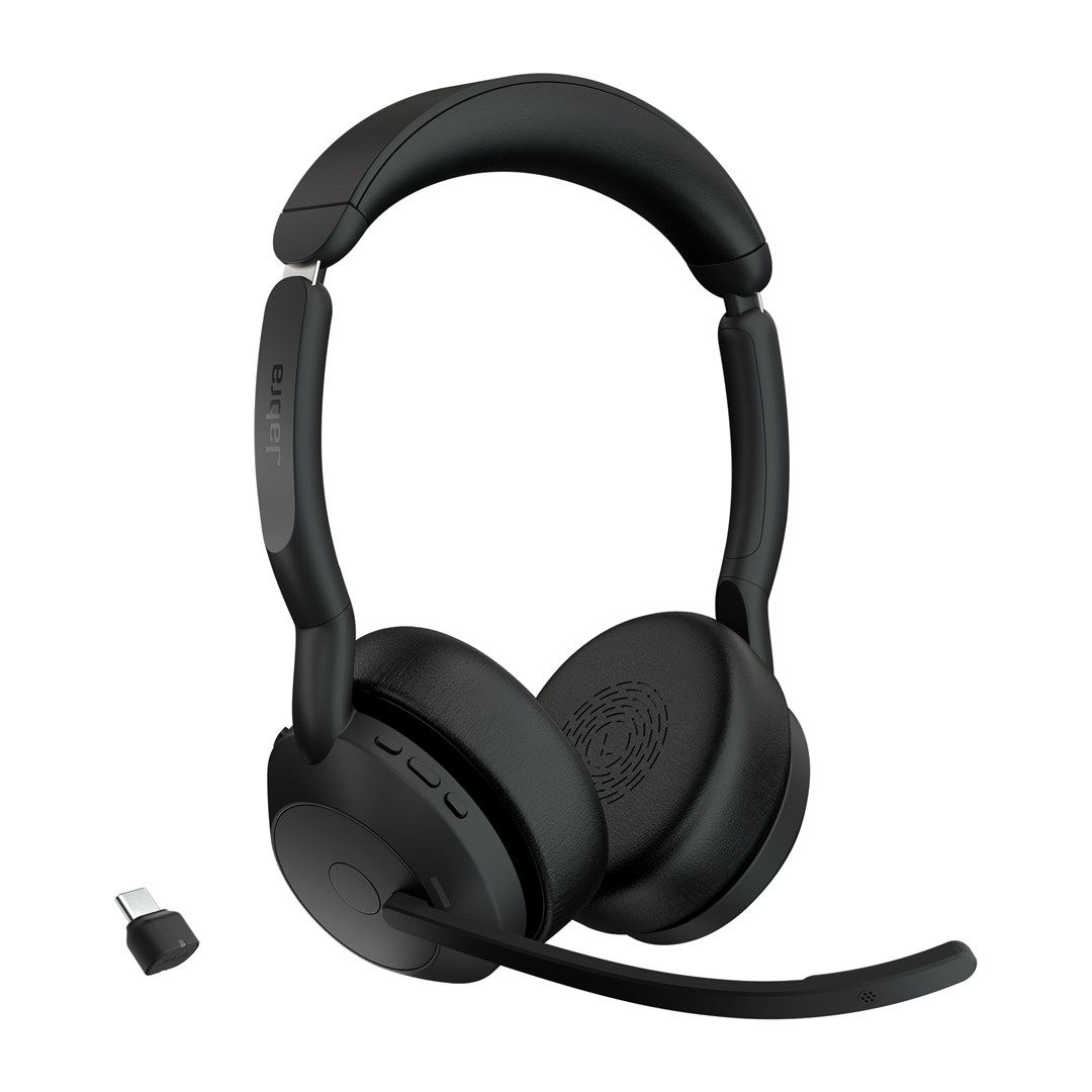 Jabra 25599-989-899 słuchawki/zestaw słuchawkowy Bezprzewodowy Opaska na głowę Biuro/centrum telefoniczne Bluetooth Podstawka do ładowania Czarny