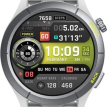 Amazfit Cheetah 3,53 cm (1.39″) AMOLED 46.7 mm Cyfrowy 454 x 454 px Ekran dotykowy Szary GPS