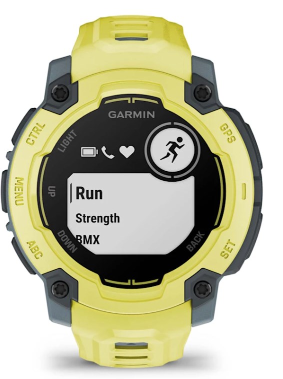 Zegarek sportowy Garmin Instinct E Electric Lime 45mm Limonkowy - obrazek 3