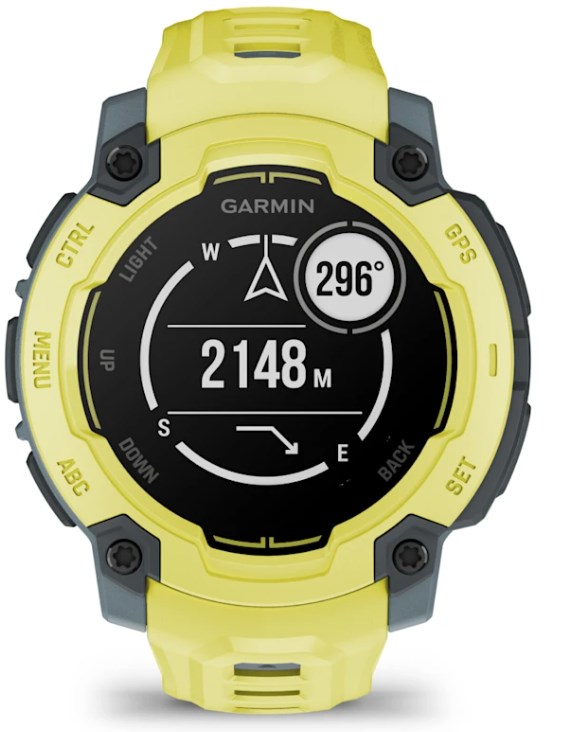 Zegarek sportowy Garmin Instinct E Electric Lime 45mm Limonkowy - obrazek 4