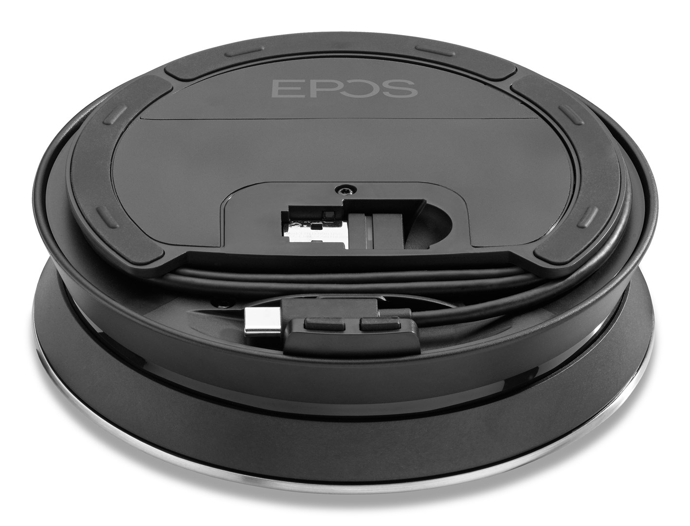 EPOS EXPAND 30T telefon konferencyjny Uniwersalne USB/Bluetooth Czarny, Srebrny - obrazek 3