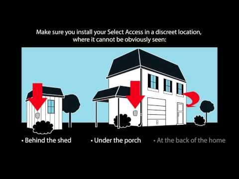 MASTER LOCK 5414EURD szafka na klucze Plastik, Winyl, Cynk Szary - obrazek 4