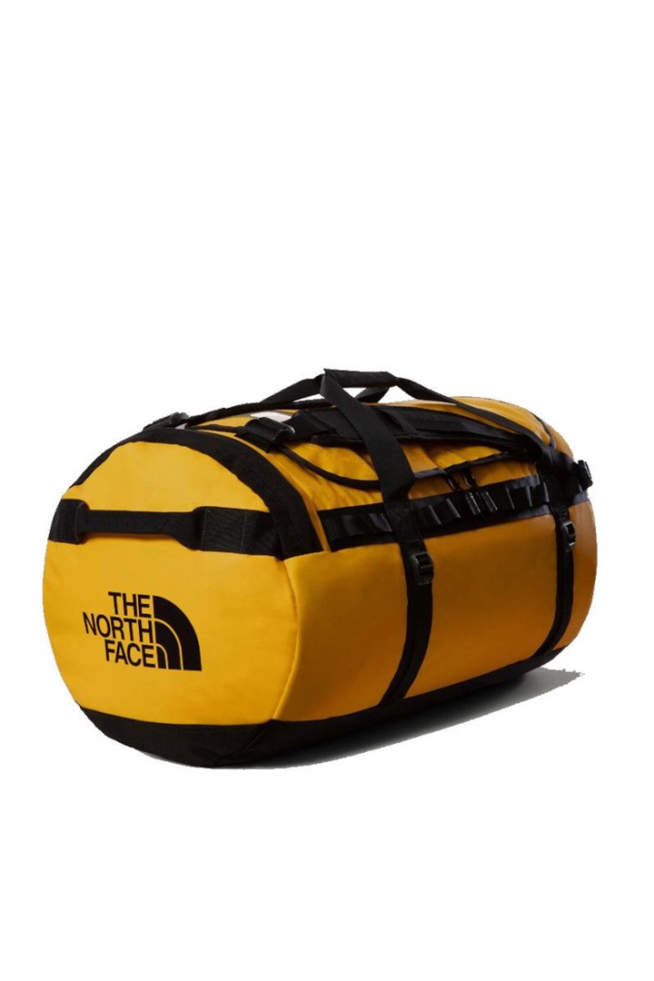 The North Face Base Camp Duffel L sportowa torba 95 l Poliester Czarny, Żółty