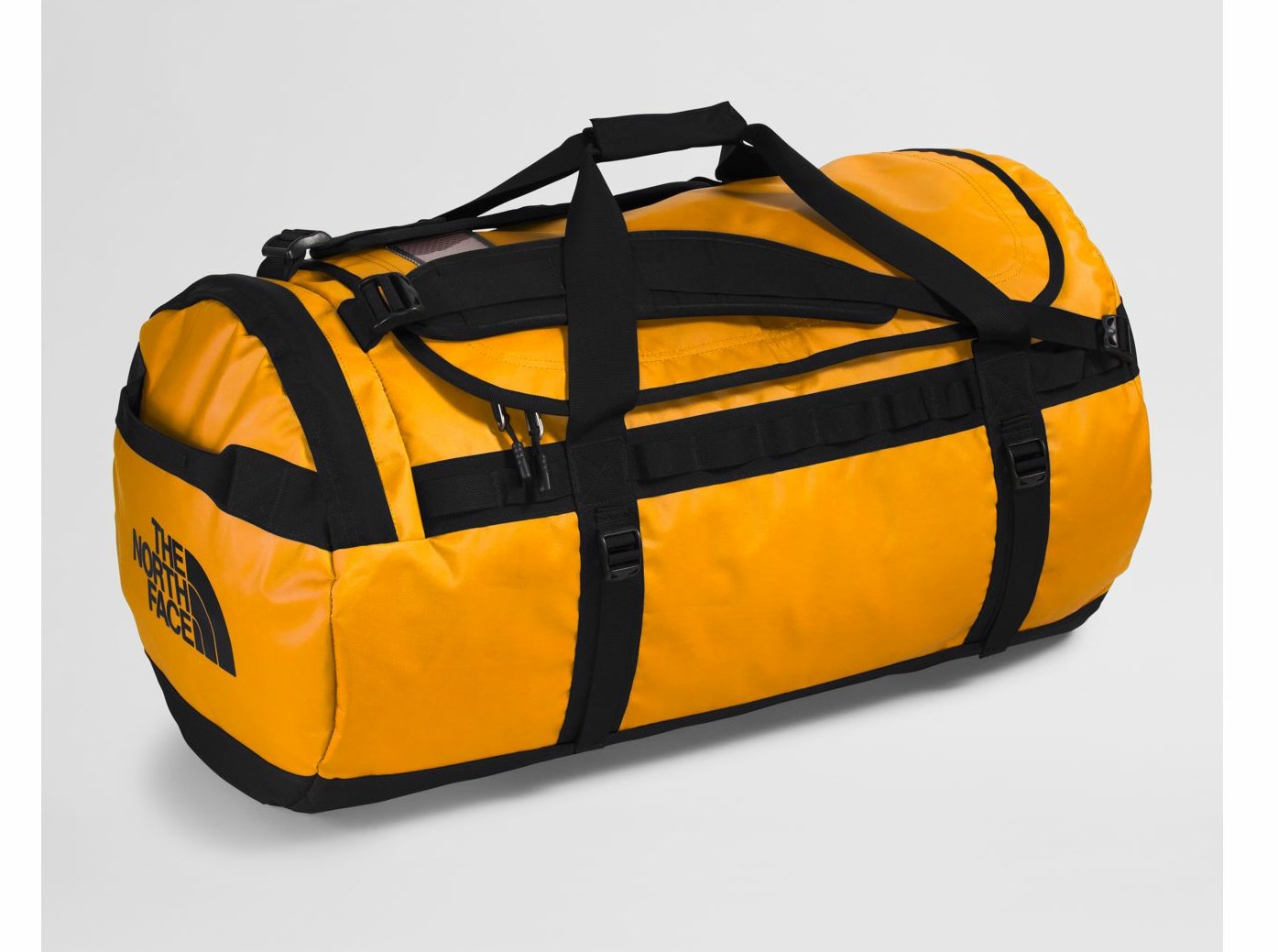 The North Face Base Camp Duffel L sportowa torba 95 l Poliester Czarny, Żółty - obrazek 3