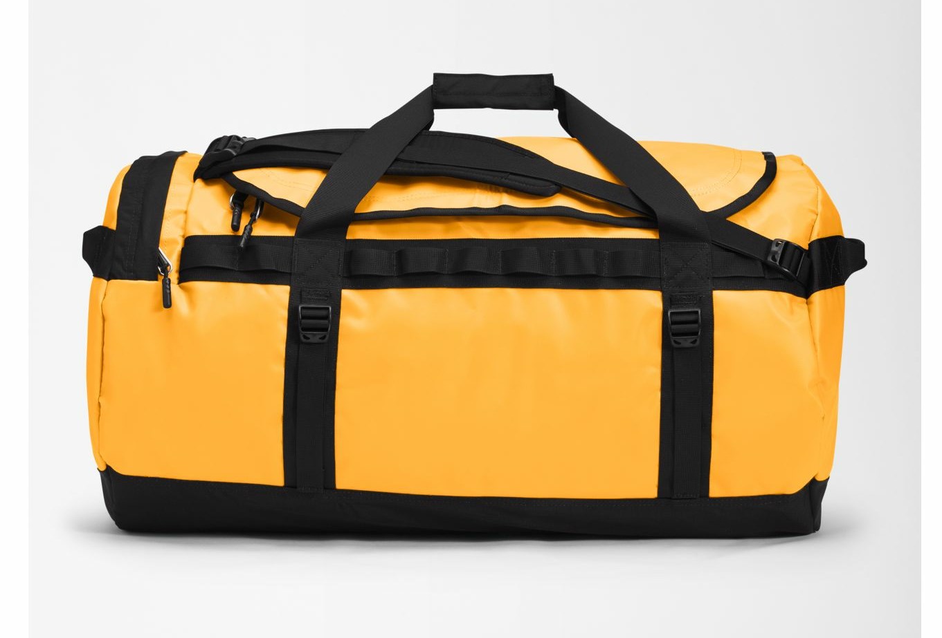 The North Face Base Camp Duffel L sportowa torba 95 l Poliester Czarny, Żółty - obrazek 4