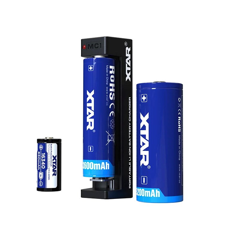 XTAR ŁADOWARKA DO AKUMULATORÓW UNIWERSALNA USB-C MC1C - obrazek 4