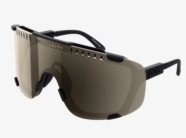 Okulary rowerowe POC Devour czarny - obrazek 3