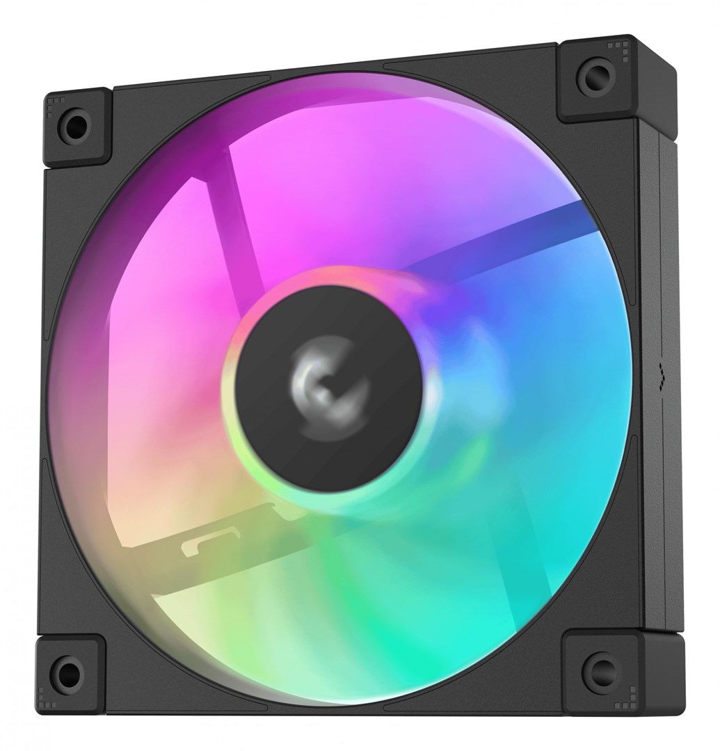 Deepcool R-FD12-BKAPN3-G ARGB-3 IN 1 Performance 120mm Fan Black 3-Pack - obrazek 3