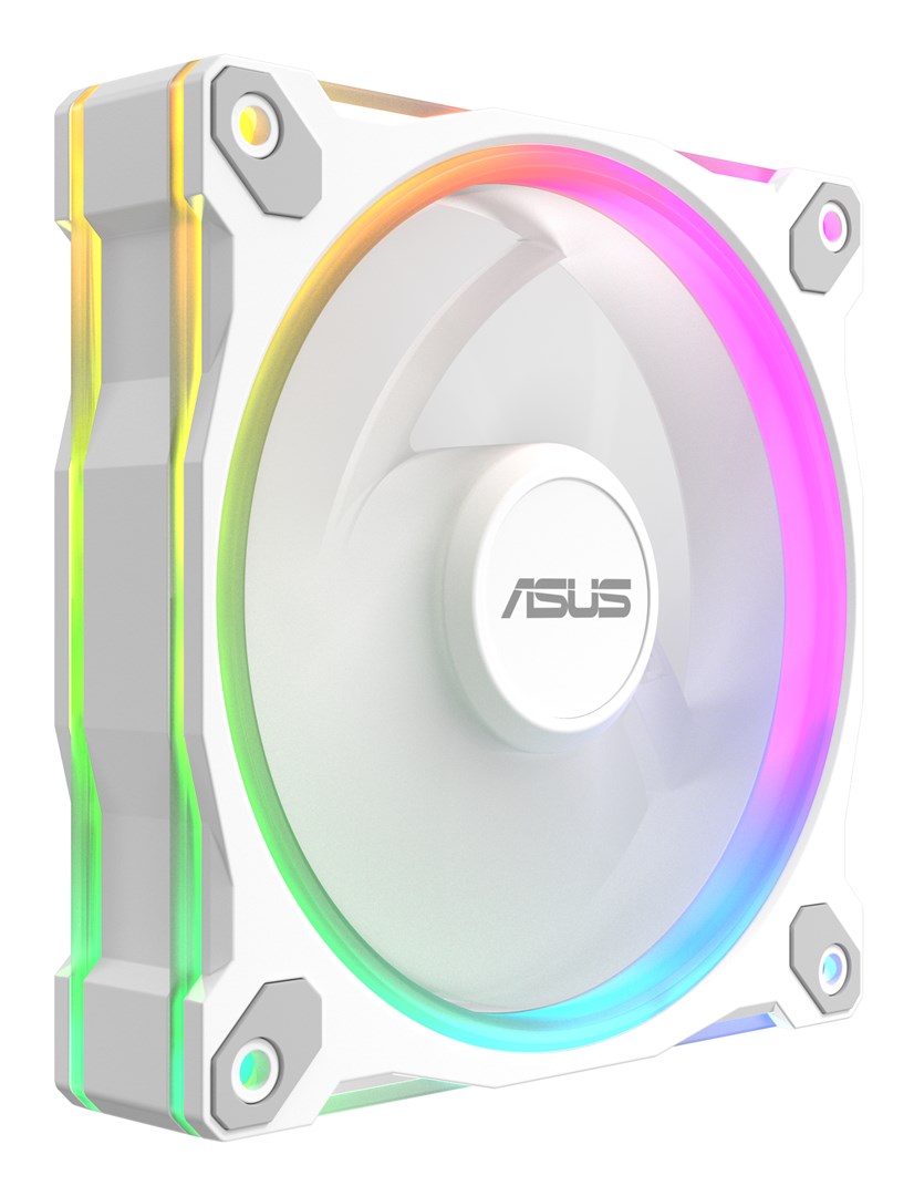 Wentylator ASUS PRIME MR120 FAN ARGB REVERSE WHITE - obrazek 3