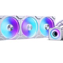 Chłodzenie wodne PHANTEKS Glacier One 420D30 X2 DRGB AiO – 420mm, biały