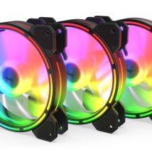 Zestaw wentylatorów KRUX Lunar ARGB KIT 3×120 MM