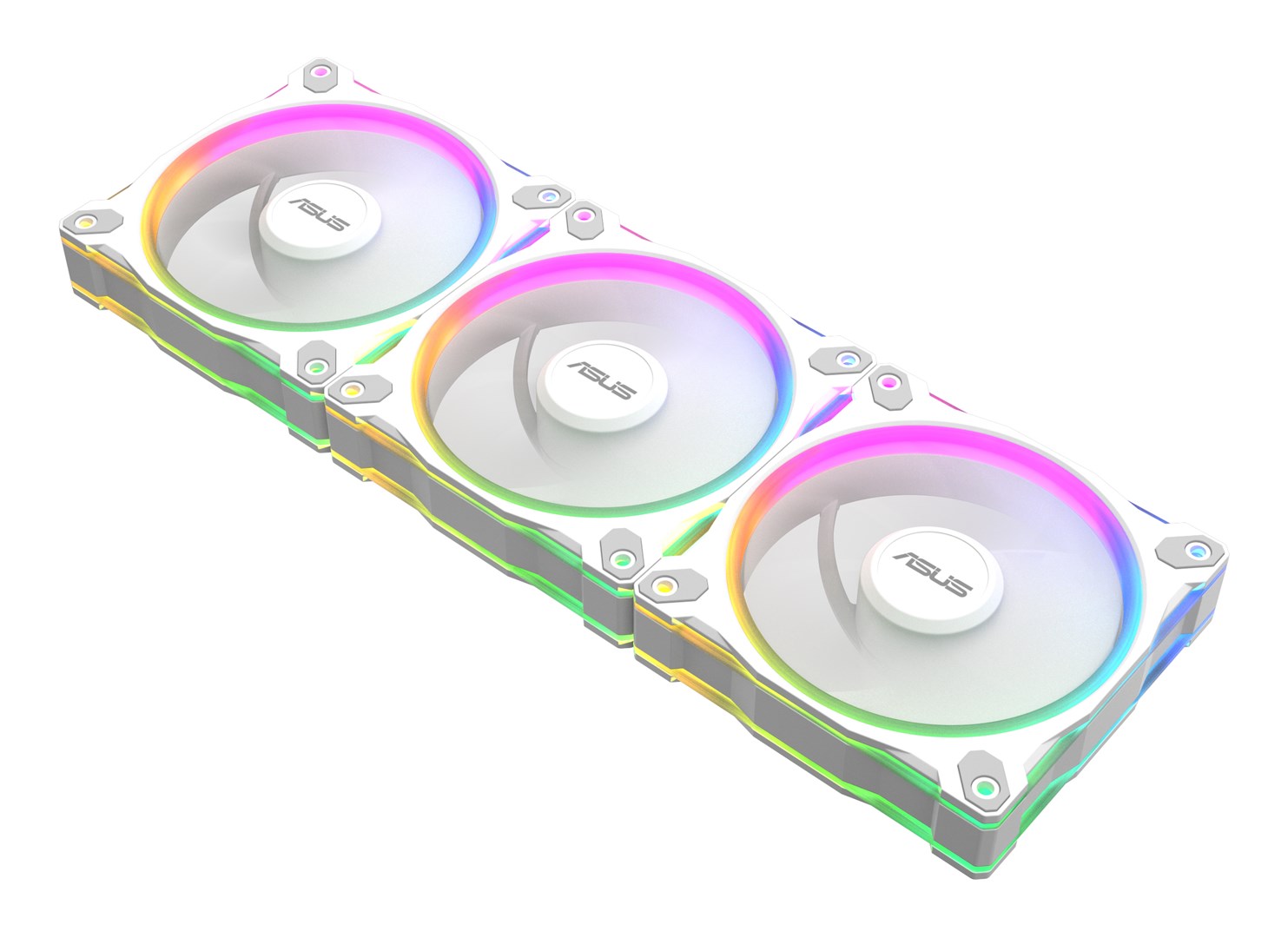 Wentylator ASUS PRIME MR120 FAN ARGB REVERSE WHITE - obrazek 4