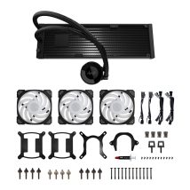 In Win IW-LC-MR36 system chłodzenia komputerów Procesor Zestaw do chłodzenia płynami 12 cm Czarny