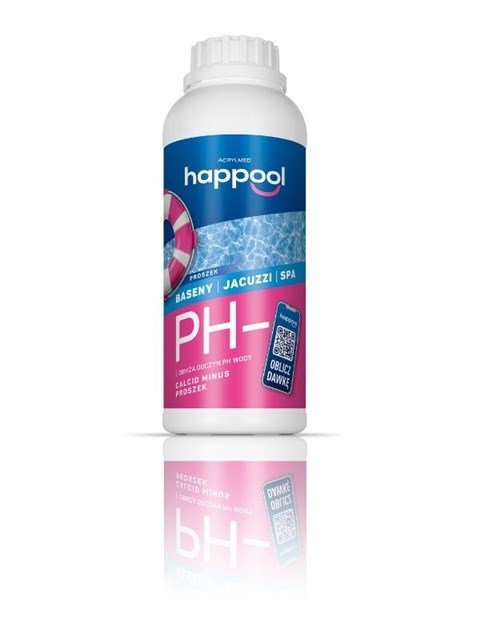 ACRYLMED Calcid Minus 1kg - proszek do obniżania odczynu pH wody
