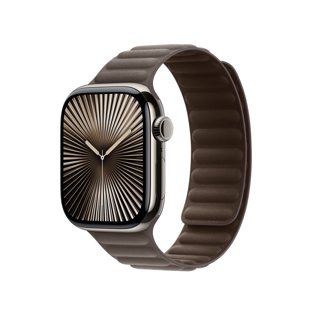 Pasek do zegarka Apple Watch z magnetycznym zapięciem dla Watch 42mm w kolorze Dunkeltaupe (M/L) - obrazek 3